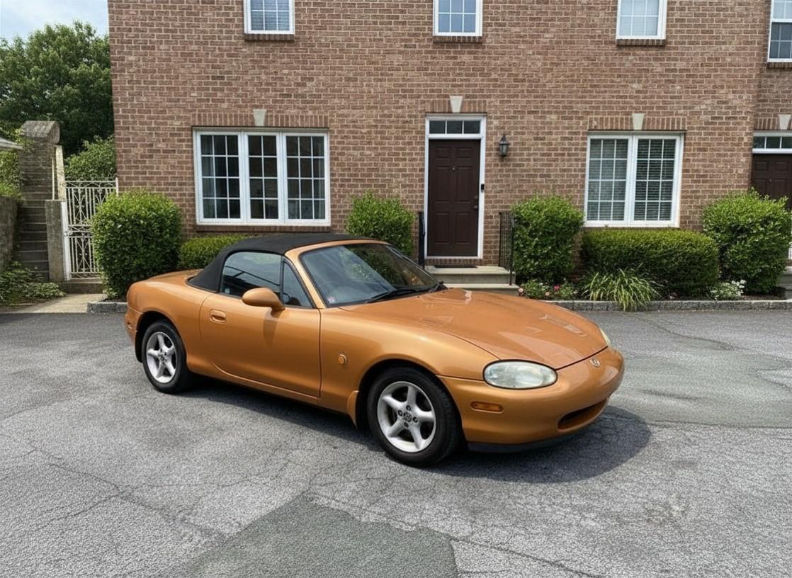 Finished 1998-2005 Mazda Miata convertible top restoration